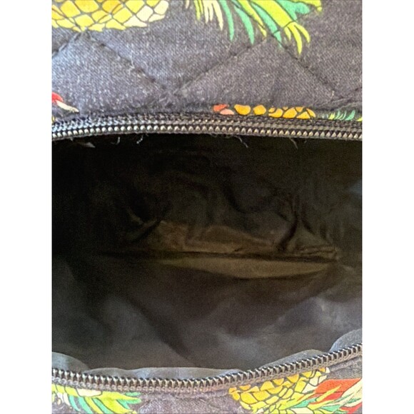 VERA BRADLEY Mini Backpack Purse Toucan Party Pineapples Small Bookbag Quilted